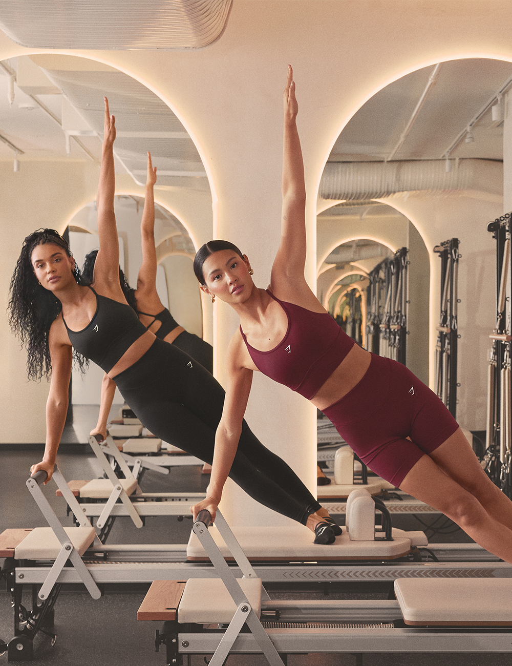 Reformer Pilates Pose